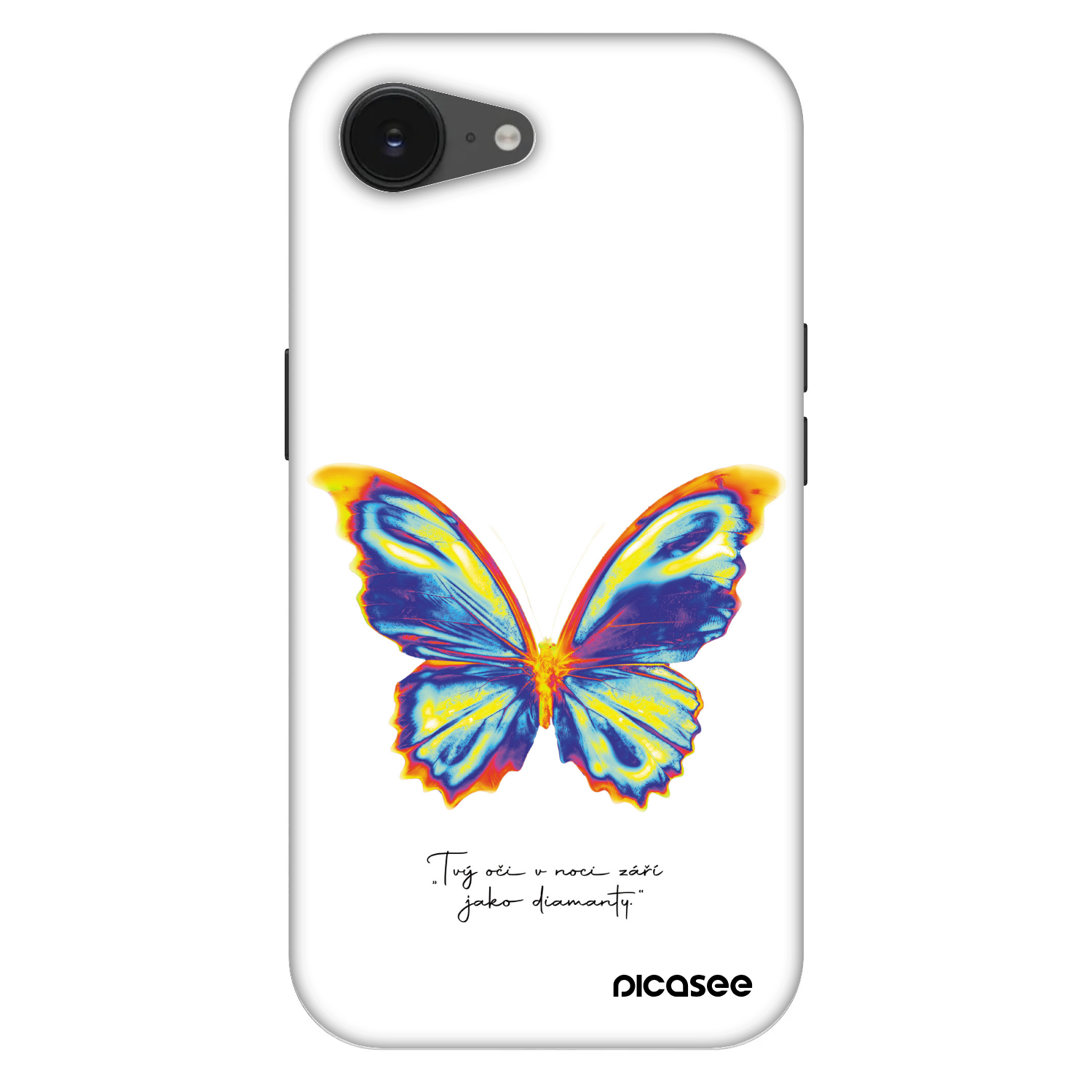 Picasee Fashion Case MagSafe pentru Apple iPhone 16e - Diamanty White