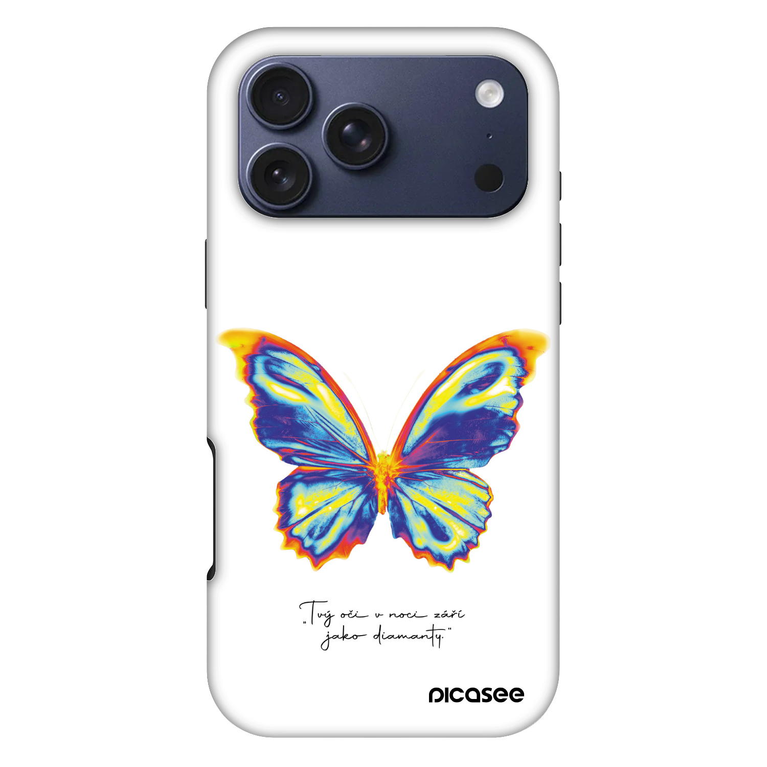 Picasee Fashion Case MagSafe pentru Apple iPhone 17 Pro Max - Diamanty White