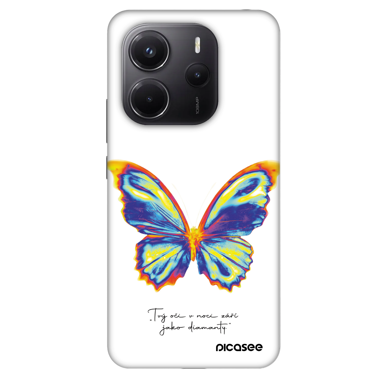 Picasee Fashion Case pentru Xiaomi Redmi Note 14 4G - Diamanty White