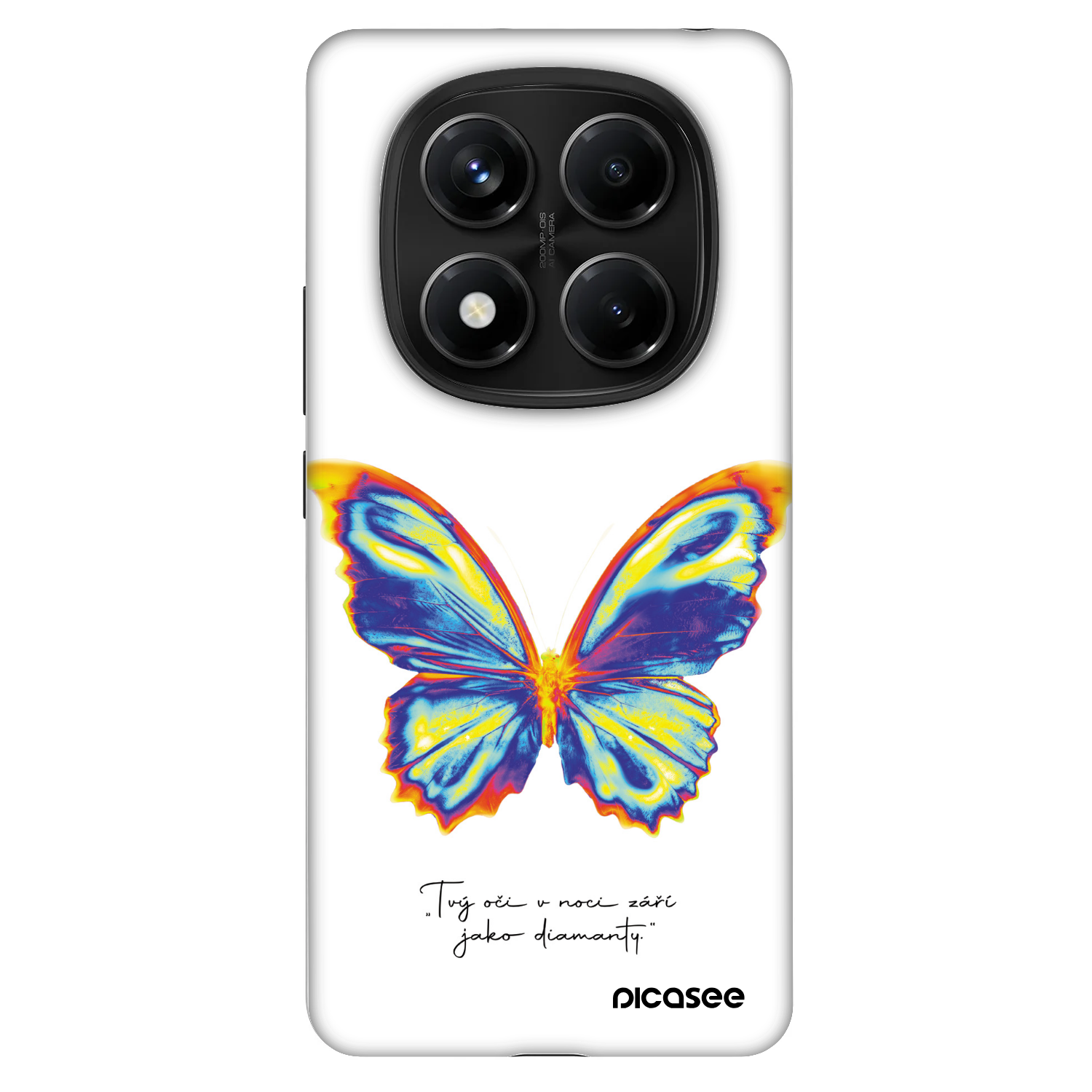 Picasee Fashion Case pentru Xiaomi Redmi Note 14 Pro 4G - Diamanty White