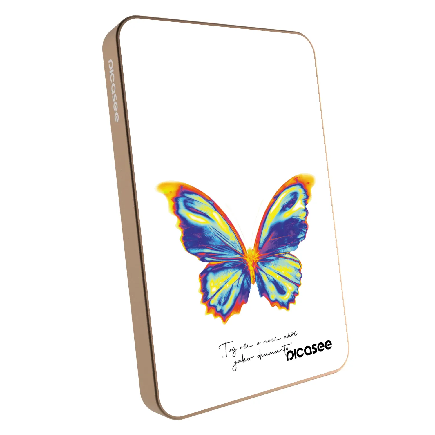 Picasee Powerbank cu MagSafe 5 000 mAh De aur - Diamanty White
