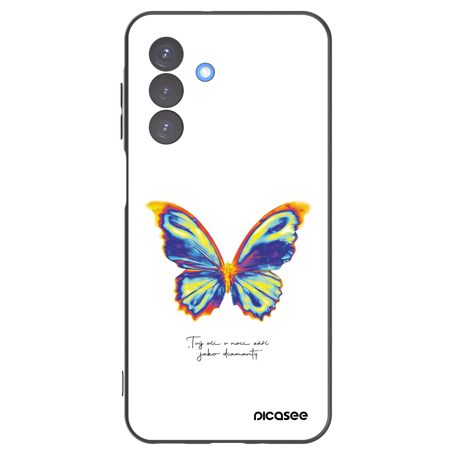 Picasee husă neagră din silicon pentru Samsung Galaxy A17 5G - Diamanty White