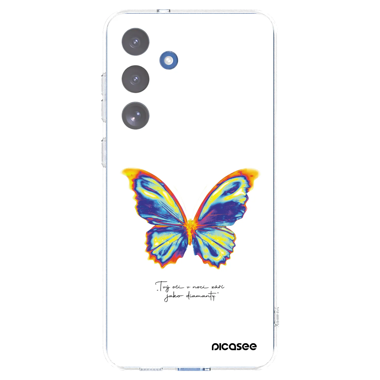 Picasee husă transparentă din silicon pentru Samsung Galaxy S25 FE 5G - Diamanty White