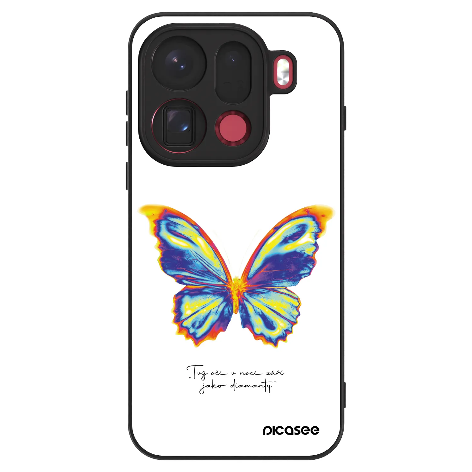 Picasee ULTIMATE CASE pentru OPPO Find X9 Pro - Diamanty White