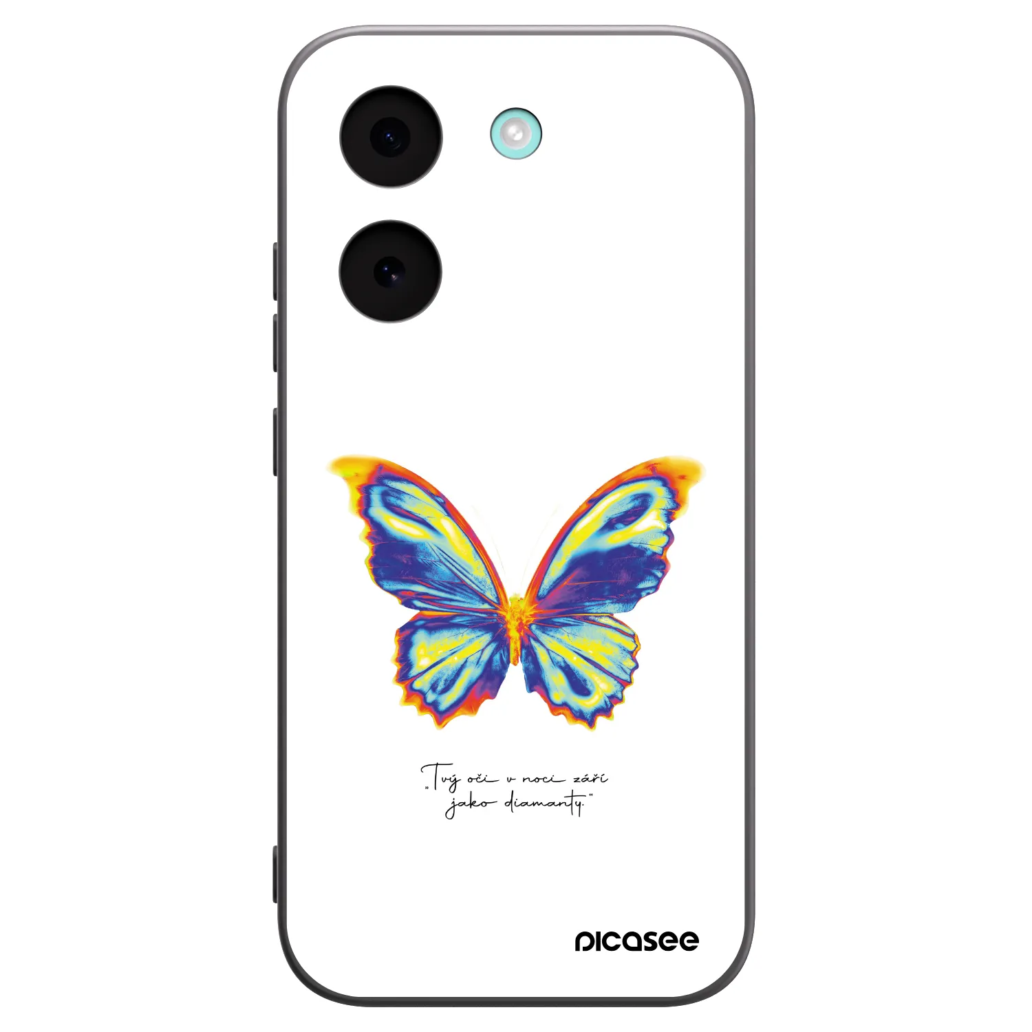 Picasee husă neagră din silicon pentru Xiaomi Poco X8 Pro - Diamanty White