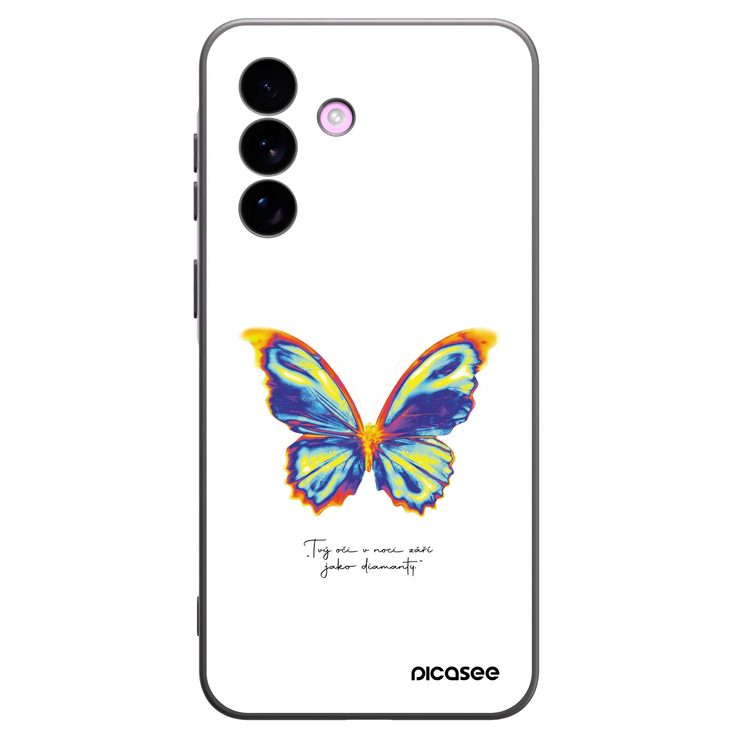 Picasee husă neagră din silicon pentru Samsung Galaxy A57 5G - Diamanty White