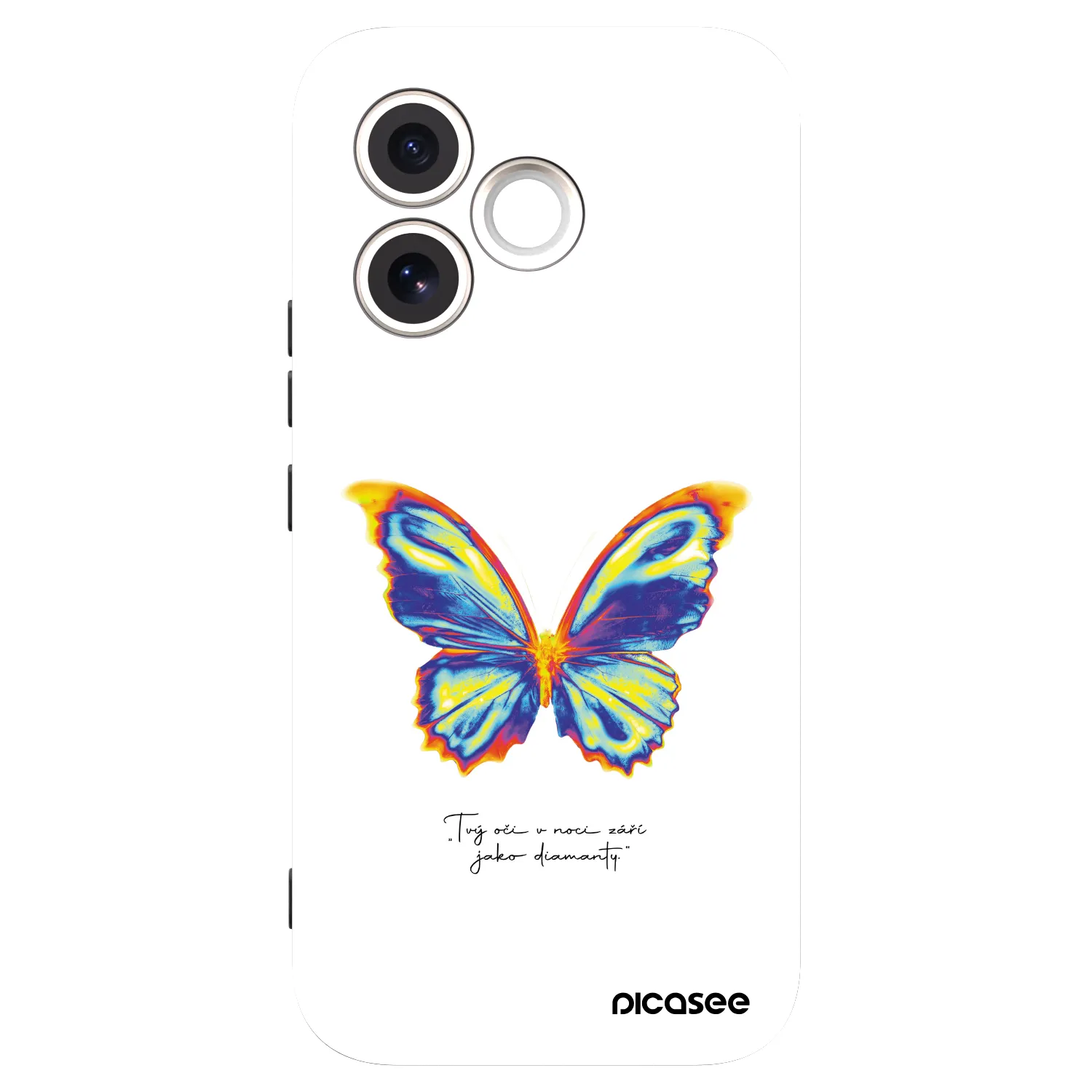 Picasee husă neagră din silicon pentru Honor 600 Lite - Diamanty White