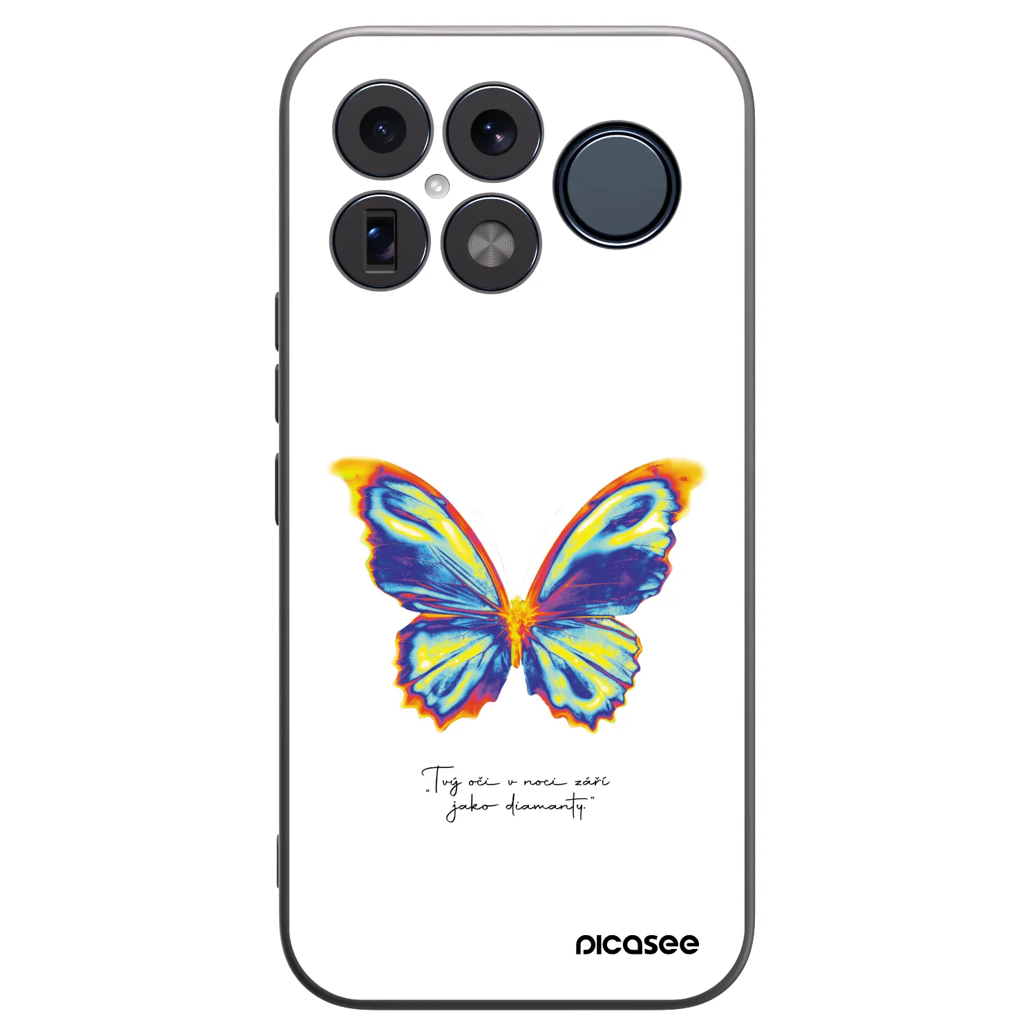 Picasee husă neagră din silicon pentru Xiaomi Poco F8 Ultra - Diamanty White