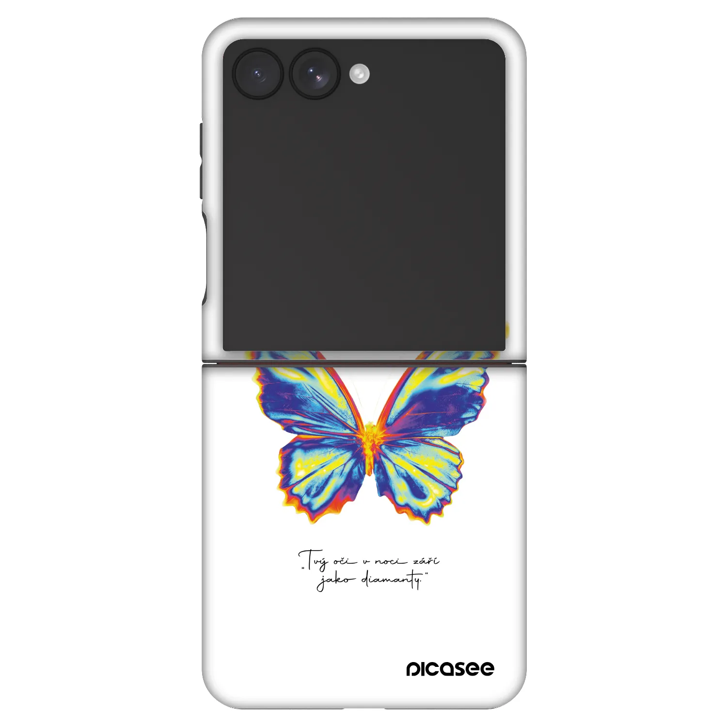 Picasee Fashion Case pentru Samsung Galaxy Z Flip7 5G - Diamanty White