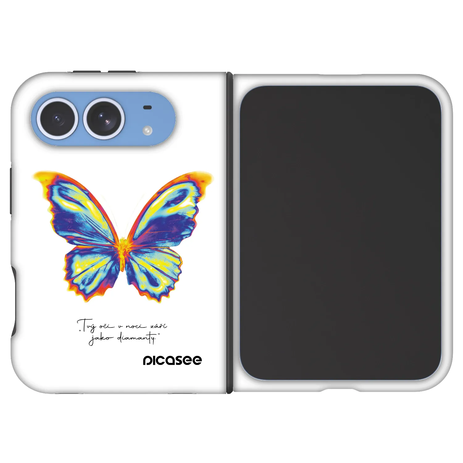 Picasee Fashion Case MagSafe pentru Apple iPhone Duo - Diamanty White