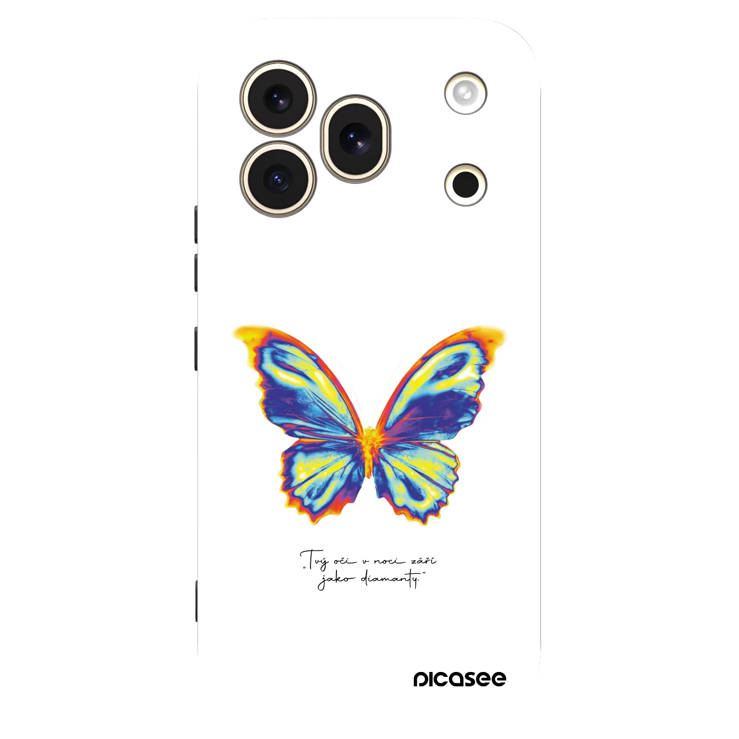 Picasee husă neagră din silicon pentru Honor 600 Pro - Diamanty White