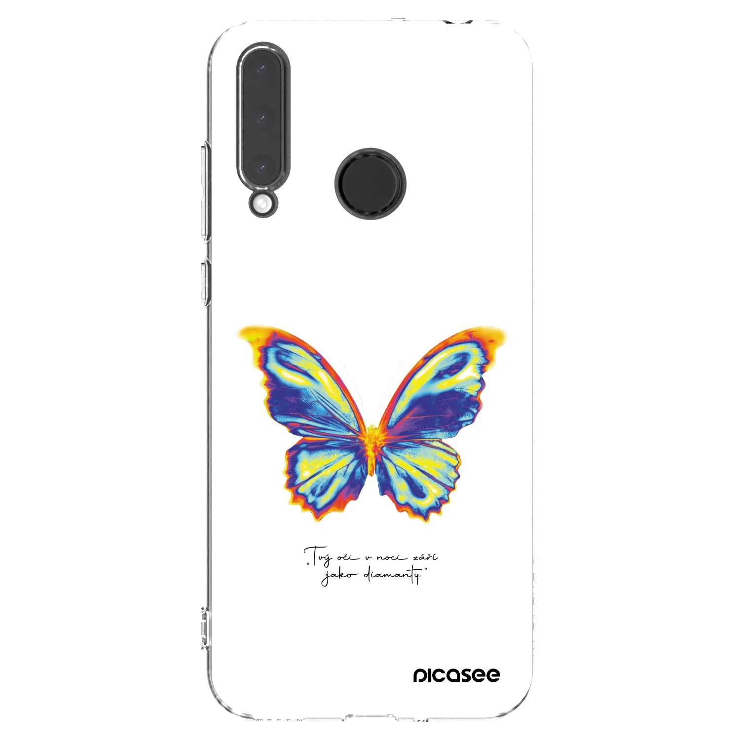Picasee husă transparentă din silicon pentru Honor 20 Lite - Diamanty White