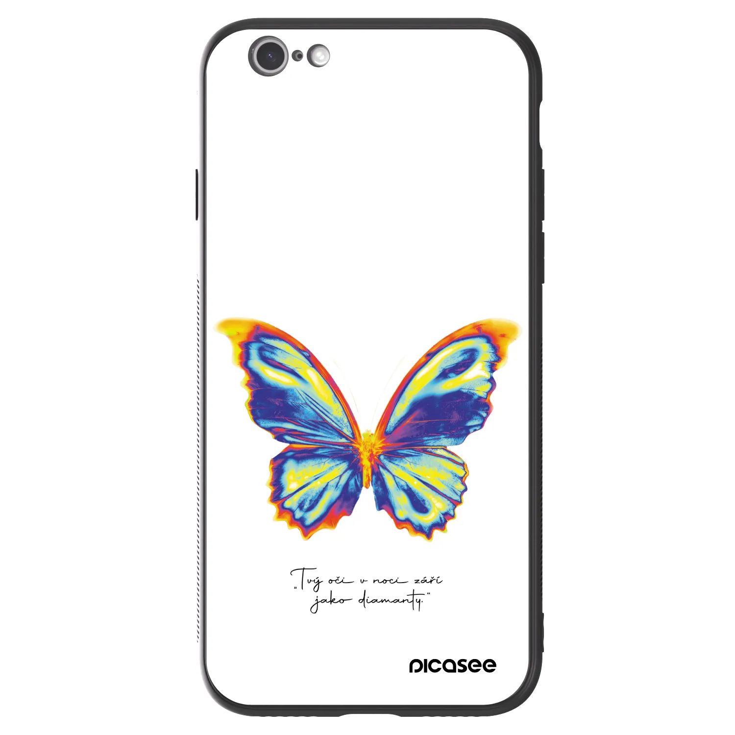 Picasee ULTIMATE CASE pentru Apple iPhone 6/6S - Diamanty White