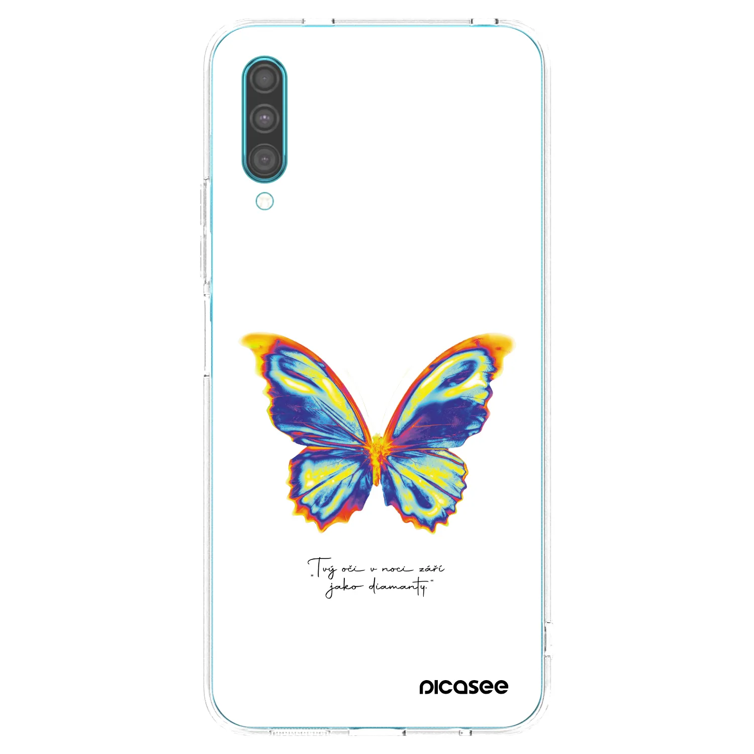 Picasee husă transparentă din silicon pentru Samsung Galaxy A30s A307F - Diamanty White