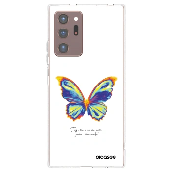 Picasee husă transparentă din silicon pentru Samsung Galaxy Note 20 Ultra - Diamanty White