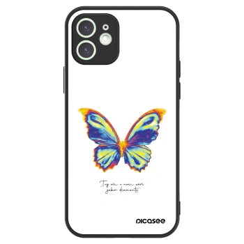 Picasee ULTIMATE CASE pentru Apple iPhone 12 - Diamanty White