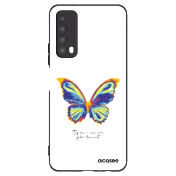 Picasee husă neagră din silicon pentru Huawei P Smart 2021 - Diamanty White