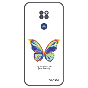 Husă pentru Motorola Moto G9 Play - Diamanty White