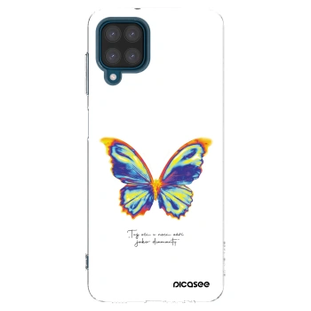 Picasee husă transparentă din silicon pentru Samsung Galaxy A12 A125F - Diamanty White