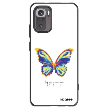 Picasee husă neagră din silicon pentru Xiaomi Redmi Note 10 - Diamanty White