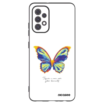 Picasee husă neagră din silicon pentru Samsung Galaxy A32 5G A326B - Diamanty White