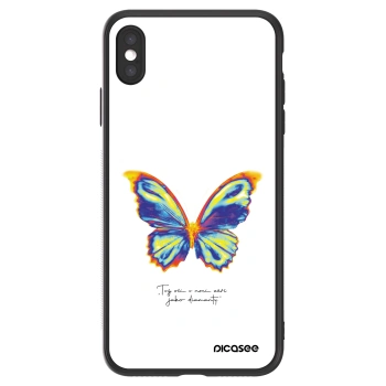Picasee ULTIMATE CASE pentru Apple iPhone XS Max - Diamanty White