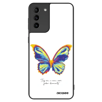 Husă pentru Samsung Galaxy S21+ 5G G996F - Diamanty White