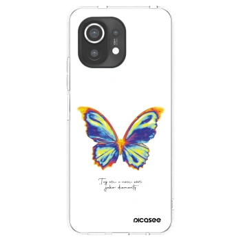 Picasee husă transparentă din silicon pentru Xiaomi Mi 11 - Diamanty White