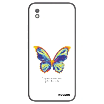 Picasee husă neagră din silicon pentru Xiaomi Redmi 9AT - Diamanty White