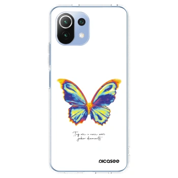 Picasee husă transparentă din silicon pentru Xiaomi Mi 11 Lite - Diamanty White