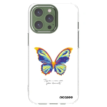 Picasee husă transparentă din silicon pentru Apple iPhone 13 Pro - Diamanty White