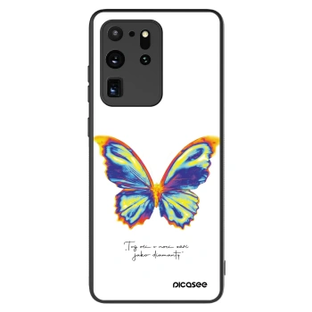 Husă pentru Samsung Galaxy S20 Ultra 5G G988F - Diamanty White
