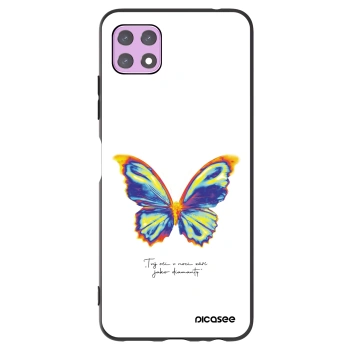 Picasee husă neagră din silicon pentru Samsung Galaxy A22 A226B 5G - Diamanty White