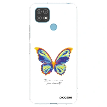 Picasee husă transparentă din silicon pentru Realme C21 - Diamanty White