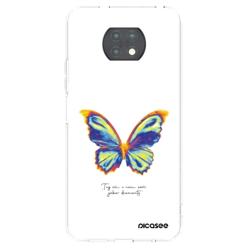Picasee husă transparentă din silicon pentru Xiaomi Redmi Note 9T - Diamanty White