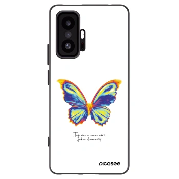 Picasee husă neagră din silicon pentru Xiaomi 11T - Diamanty White