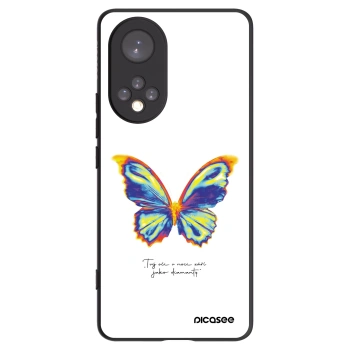 Picasee husă neagră din silicon pentru Huawei Nova 9 - Diamanty White