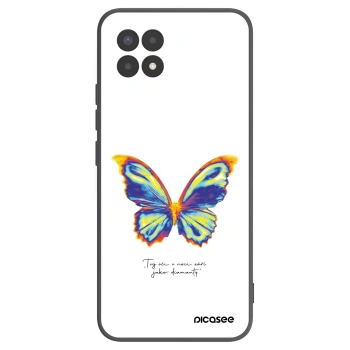 Picasee husă neagră din silicon pentru Realme 8i - Diamanty White