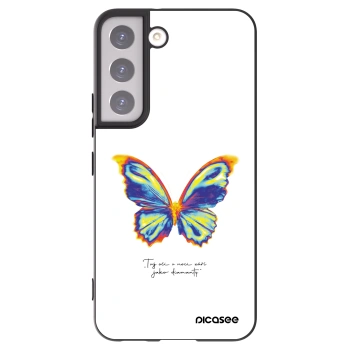 Picasee husă neagră din silicon pentru Samsung Galaxy S22 5G - Diamanty White