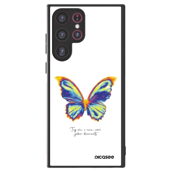 Picasee ULTIMATE CASE pentru Samsung Galaxy S22 Ultra 5G - Diamanty White