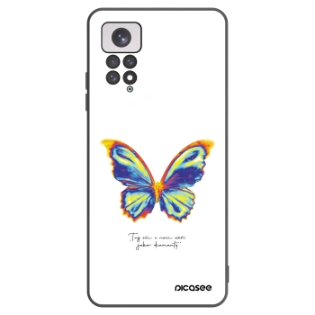 Picasee husă neagră din silicon pentru Xiaomi Redmi Note 11 - Diamanty White