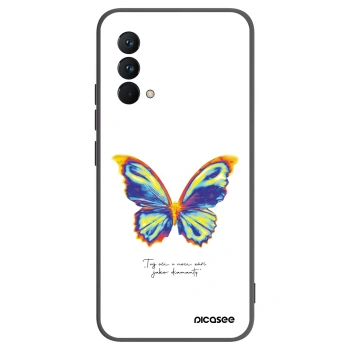 Picasee husă neagră din silicon pentru Realme GT Master Edition 5G - Diamanty White