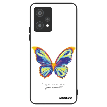 Husă pentru Realme 9 Pro 5G - Diamanty White