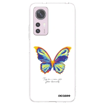 Picasee husă transparentă din silicon pentru Xiaomi 12 - Diamanty White