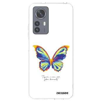 Picasee husă transparentă din silicon pentru Xiaomi 12 Pro - Diamanty White