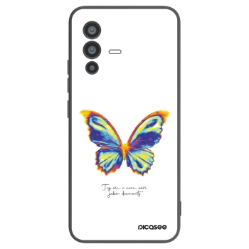 Picasee husă neagră din silicon pentru Vivo V23 5G - Diamanty White