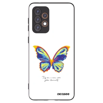 Picasee husă neagră din silicon pentru Samsung Galaxy A33 5G A336 - Diamanty White