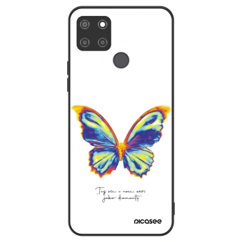Husă pentru Realme C21Y - Diamanty White