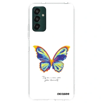 Picasee husă transparentă din silicon pentru Samsung Galaxy M13 M135F - Diamanty White