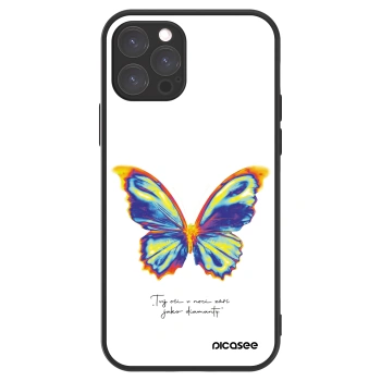 Picasee ULTIMATE CASE MagSafe pentru Apple iPhone 12 Pro - Diamanty White